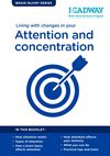 Attention and concentration booklet cover