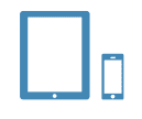 tablet or phone icon