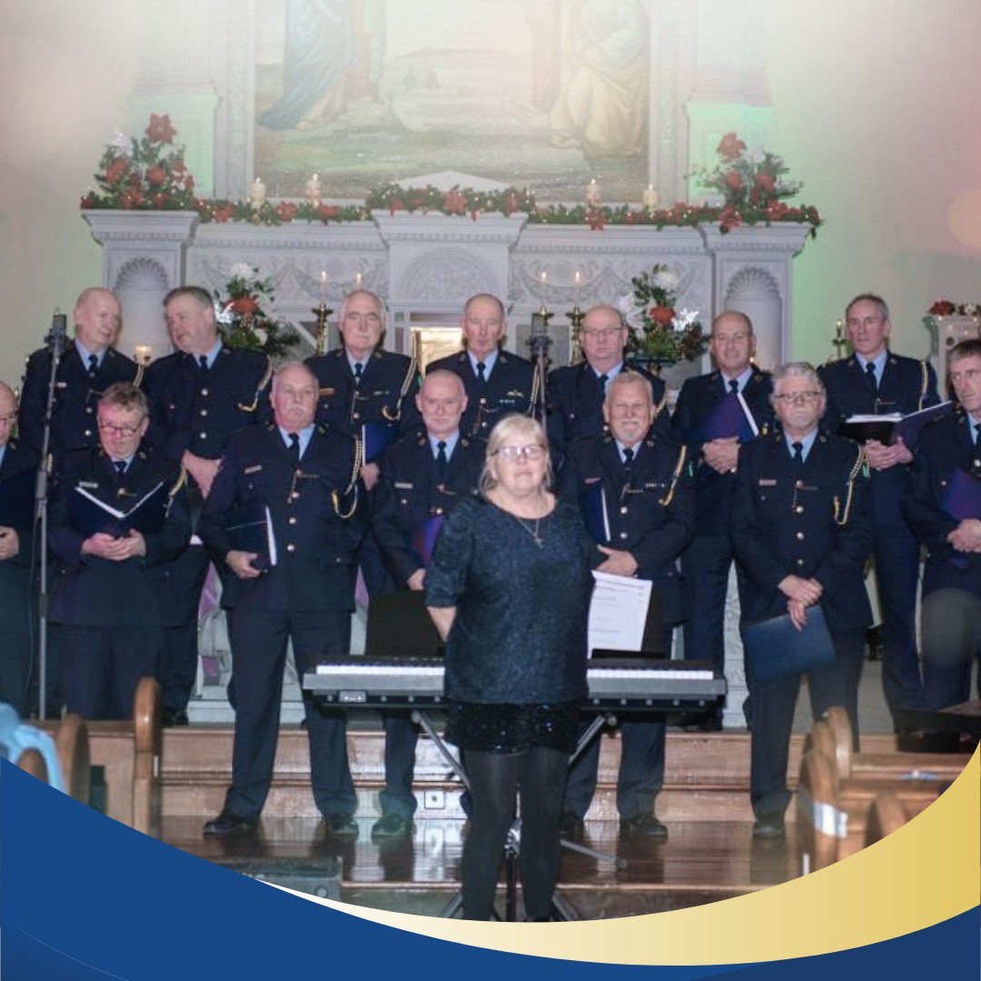 Photograph of members of Cork Prison Officers Male Voice Choir